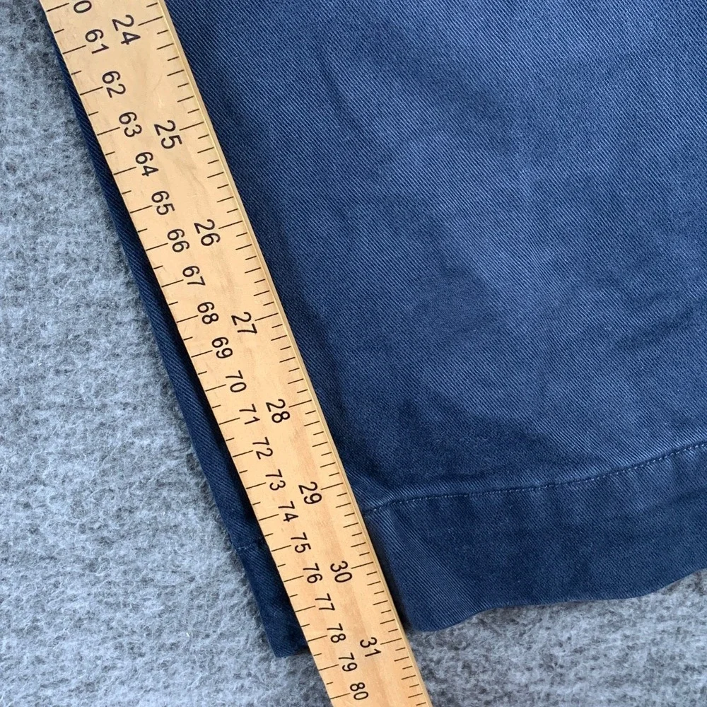 Vintage Polo Ralph Lauren Double Pleated Pants Men 38x31 Navy Blue Ethan Y2K